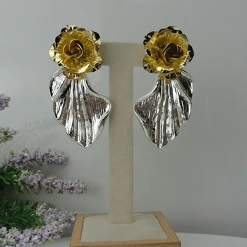 

Yuminglai Dubai Gold Earrings Italian Earrings for Women Drop Earrings FHK9393