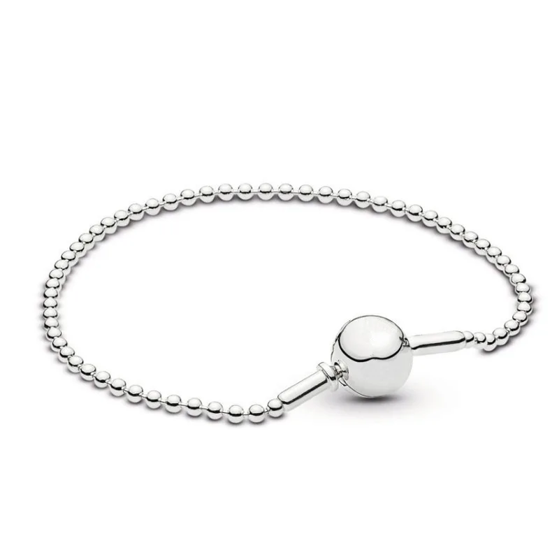 

Original 925 Sterling Silver Bracelet Essence Collection Snake Chain Bracelet Fit Women Bead Charm Diy Fashion Jewelry