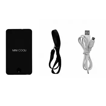 

USB Rechargeable Mini Handheld Air Cooler Cooling Fan Handy Air Conditioner Fan With LED Indicator For Home School Office Travel