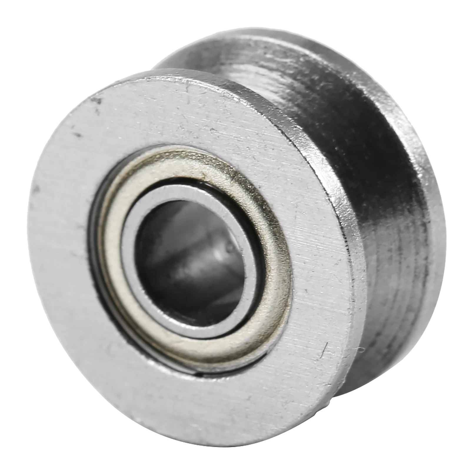 10pcs 624ZZ U V Groove Ball Bearing Guide Pulley For Rail Track Linear Motion System
