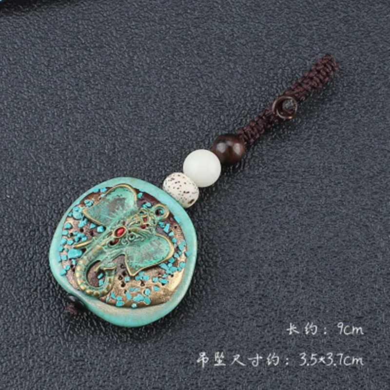 Antique-Bronze-Key-Chains-Key-Rings-Vintage-Elephant-OHM-OM-AUM-Buddha-Pendant-Keychain-Car-Key (1)
