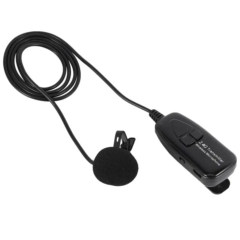 Профессиональный 2 4G Lavalier микрофон камера Микрофон междугородний для телефона DSLR