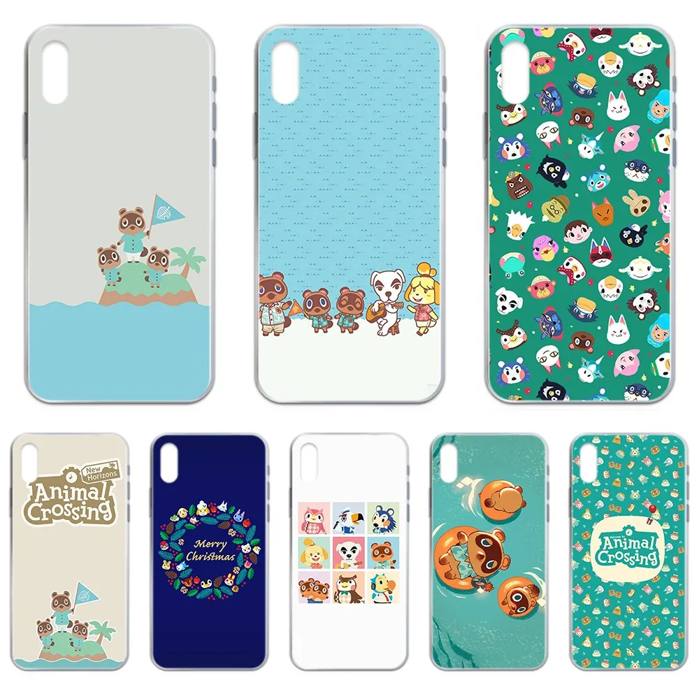 

Animal Crossing New Horizons Transparent Phone Case cover For iphone 4 4S 5 5C 5S 6 6S PLUS 7 8 X XR XS 11 PRO SE 2020 MAX