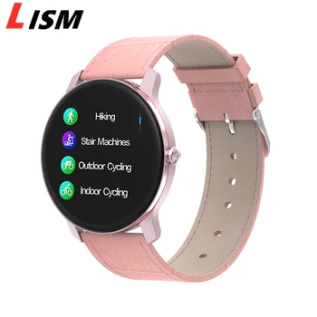 

Lism T90 Women Physiological Cycle Reminder Smartwatch Fashion Long Standby Smart Watch 2020 Men Sleep Tracker Sport For Apple