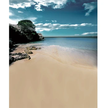 

150*225cm Vertical Photographic Backdrops Seaside Beach Party Photography Backgrounds Custom for Photo Studio Wedding