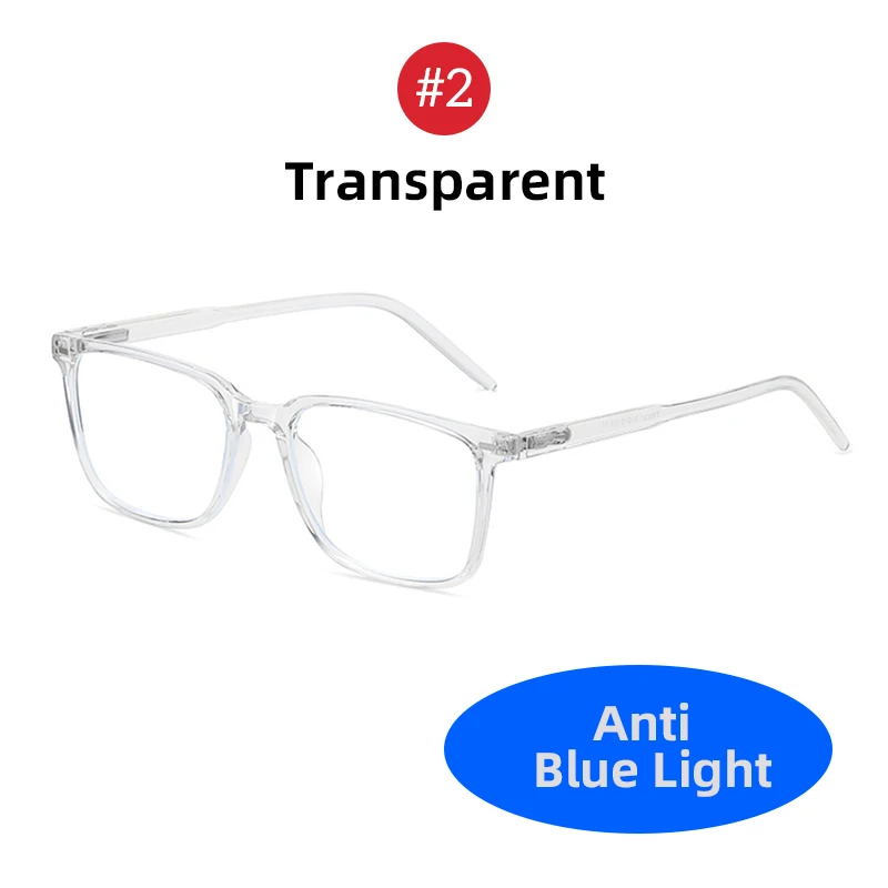 blue light blocking glasses amazon 2022 Trending Blue Light Blocking Men's Glasses Gaming TR90 Matte Black Anti Ray Eyeglasses Women Transparent Fashion Eyewear blue blockers Blue Light Blocking Glasses