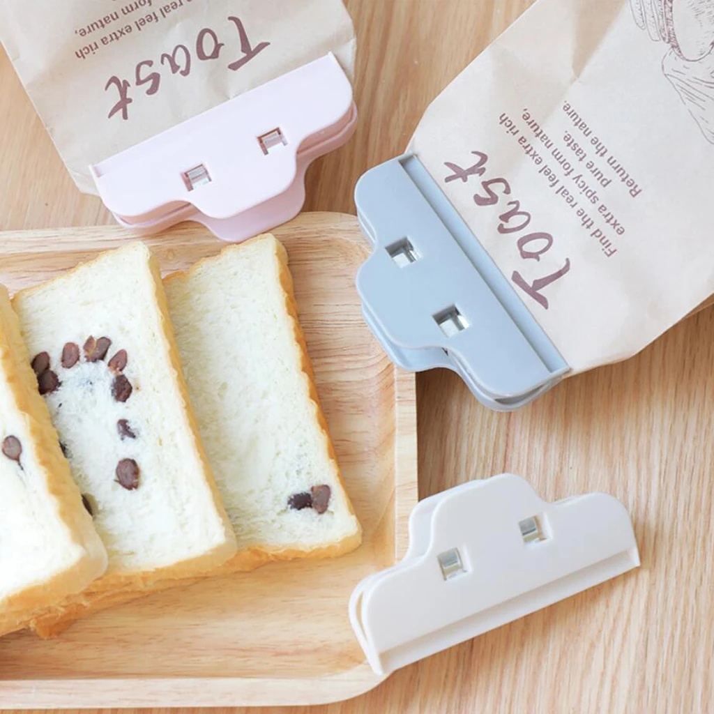 10 Pcs Food Bread Storage Clip Household Plastic Bag Clips Kitchen Utensil 10 Pcs Food Bread Storage Clip Household Plastic Bag Clips Kitchen Utensil
