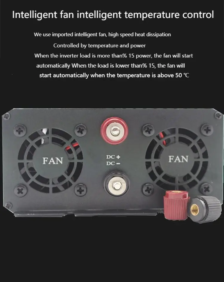 Inversor de Onda Conversor de Alta Potência do Agregado 24v a 220v Suswe Senoidal Pura Familiar 12v - Inversor 3000w 4 Inversor de onda senoidal pura 3000w conversor