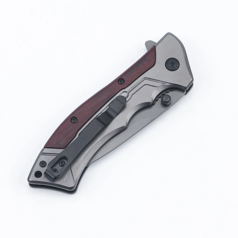 VR Brownin folding knife high hardness portable tactical knife Hunting camp knives self-defense Quick open tool