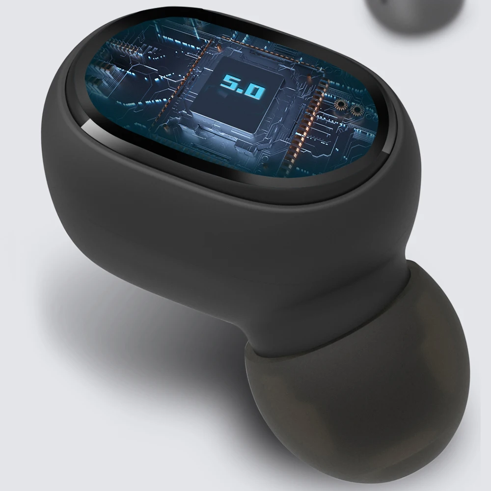 E6S/A6S Беспроводная bluetooth-гарнитура с коробкой TWS наушники True-wireless In-Ear BT5.0 гарнитура 6 мм подвижная катушка спортивные наушники
