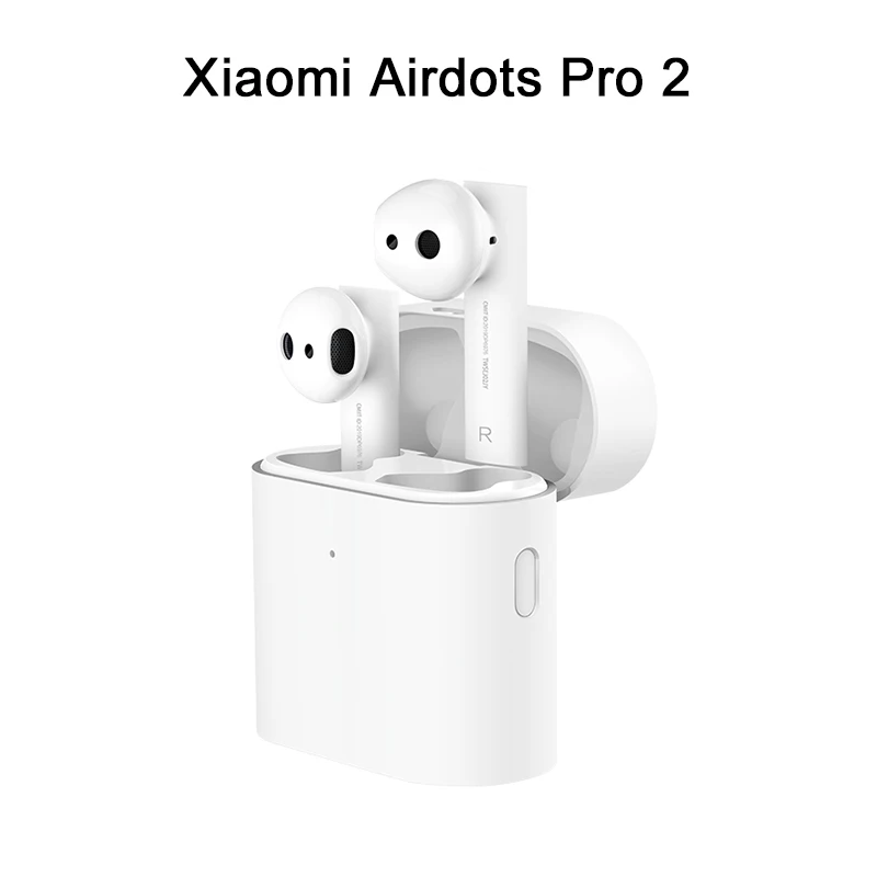 Новые беспроводные bluetooth-наушники Xiaomi Air 2 TWS, беспроводные наушники Xiaomi Airdots Pro 2, беспроводные наушники LHDC с двойным микрофоном, автоматическая пауза, управление нажатием - Цвет: Airdots Pro 2