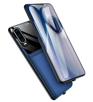 

Leioua 10000 Mah Power Bank for Xiaomi Mi 8 9 10 Mi 8 9 10 Pro Battery Case Smart Charger Case Bule Fast Charging Power Cover