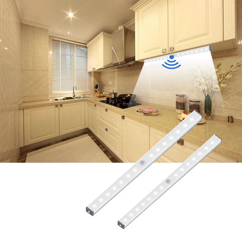 Led Light Kitchen Cabinet Lights Pir Motion Sensor Strip For Led Light Kitchen Cabinet Lights Pir