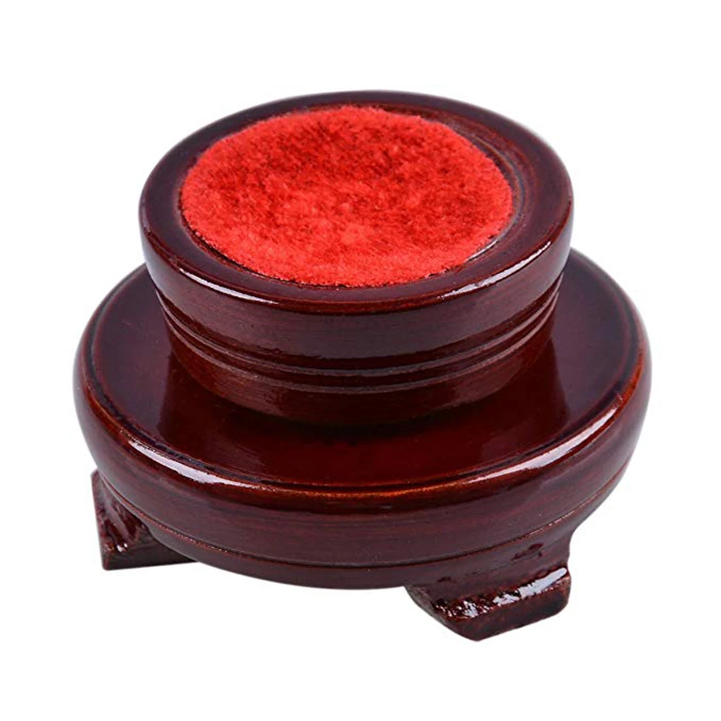 Wooden Display Stand Holder for 60mm Crystal Ball Sphere Globe Home Decor