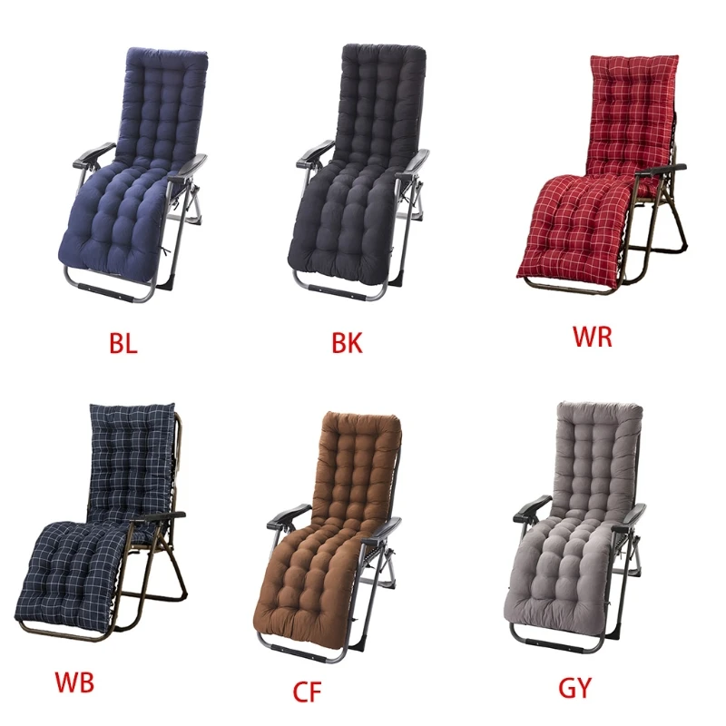 Outdoor Sun Lounger Cushion Garden Furniture Patio Desk Recliner Chairs for Back Pain Relaxer Pad for Elderly sun lounger cushion