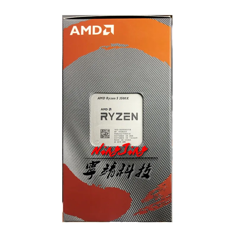 Процессор AMD Ryzen 5 3500X R5 3500X3,6 GHz шестиядерный процессор 7NM 65W L3 = 32M 100-000000158 Socket AM4 и есть вентилятор