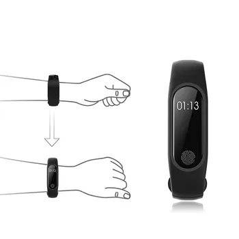 

Smart Bracelet M2 HeartRate Bracelet Waterproof Sport Fitness Band Stepcount Message Smart Loop LFX-ING