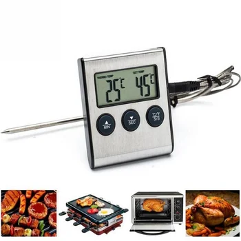 

Probe Thermometer Oven Durable Plastic Probe Thermometer Family Durable Needle Food Thermometer Kitchen Economic Needle