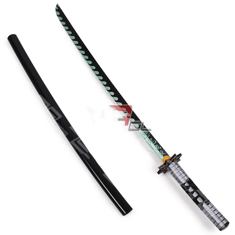 Аниме Demon Slayer: Kimetsu No Yaiba Shinazugawa Sanemi меч реквизит косплея из ПВХ оружие для Хэллоуина Карнавал Необычные Вечерние реквизит