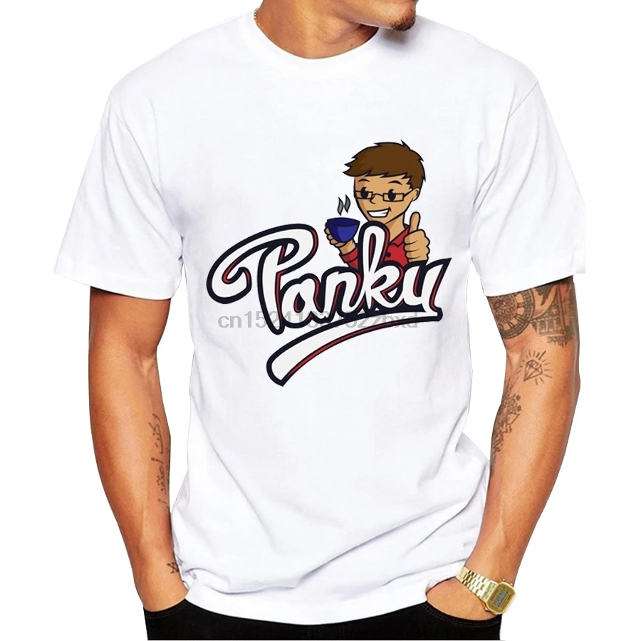 

2020 Hot Selling Men T-Shirt Short Sleeve T Shirts Fashion Panky Logo Tee Shrits Casual Cool Tops