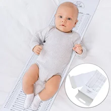Tapis de mesure lavable pour bébé, règle de taille, outil de mesure de la taille des tout petits