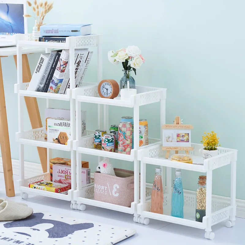 

Plastic Desktop Creative Cosmetics Storage Shelf Office Desk Top Organizing Rack Kitchen Storage Shelf Multilayer Free Combinati
