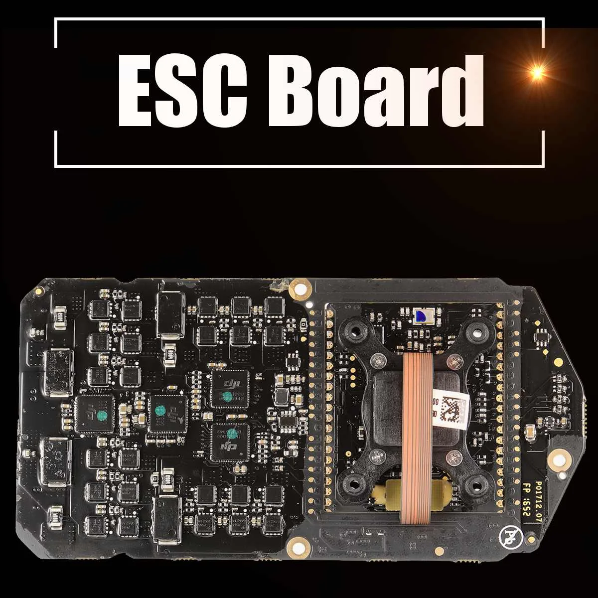 Подлинный DJI Mavic Pro Контроллер полета ESC монтажная плата модуль чип замена для радиоуправляемого дрона запчасти