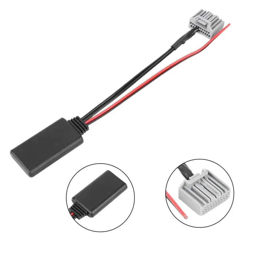 

Car Bluetooth Adapter Wireless Audio MP3 AUX Wire Fit for Honda Civic 2006-2013 CRV 2008-2013 Accord after 8-generation 2008