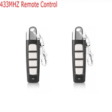 433mhz controle remoto 4 channe portão da garagem abridor de porta de controle remoto duplicador clone código clonagem chave do carro
