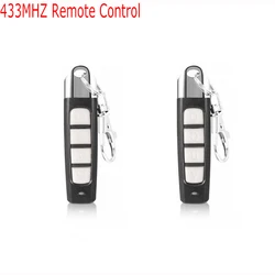 Mando a distancia para puerta de garaje, 433MHZ, 4 canales, duplicador de Control remoto, clonación de código, llave de coche