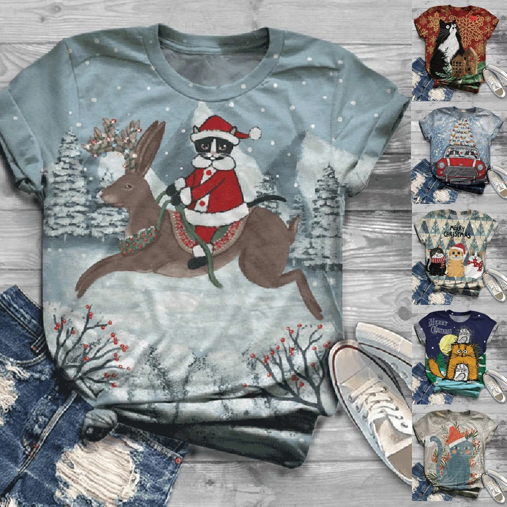 plus size christmas t shirts