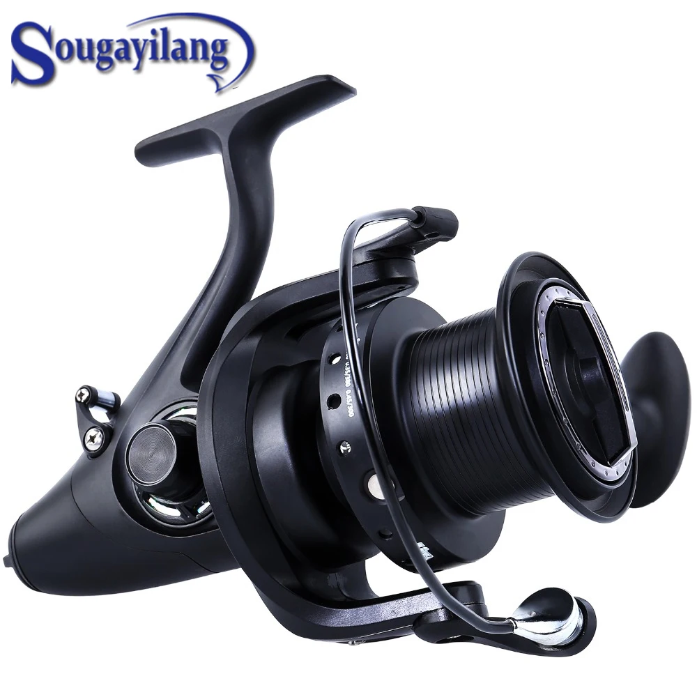 

Sougayilang BEAST9000 Spinning Reel 5.1:1 Gear Ratio Saltwater Freshwater 13BB Fishing Wheel Coil Carp Reel Tackle Max Drag 15kg