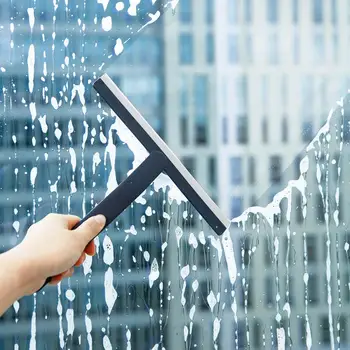 

1pc Window Cleaner Home Cleaning Brush Glass Cleaner Wiper Bathroom Floor Scrubber Windows Squeegee Cleaning Tool