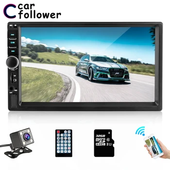 

Car Follower 2 din car radio Autoradio 7" HD Touch Screen Multimedia player car Stereo mirror link Bluetooth Rear View Camera