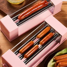 220V Small Size Hot Dog Roller Sausage heating machine Barbecue Machine Home Kitchen