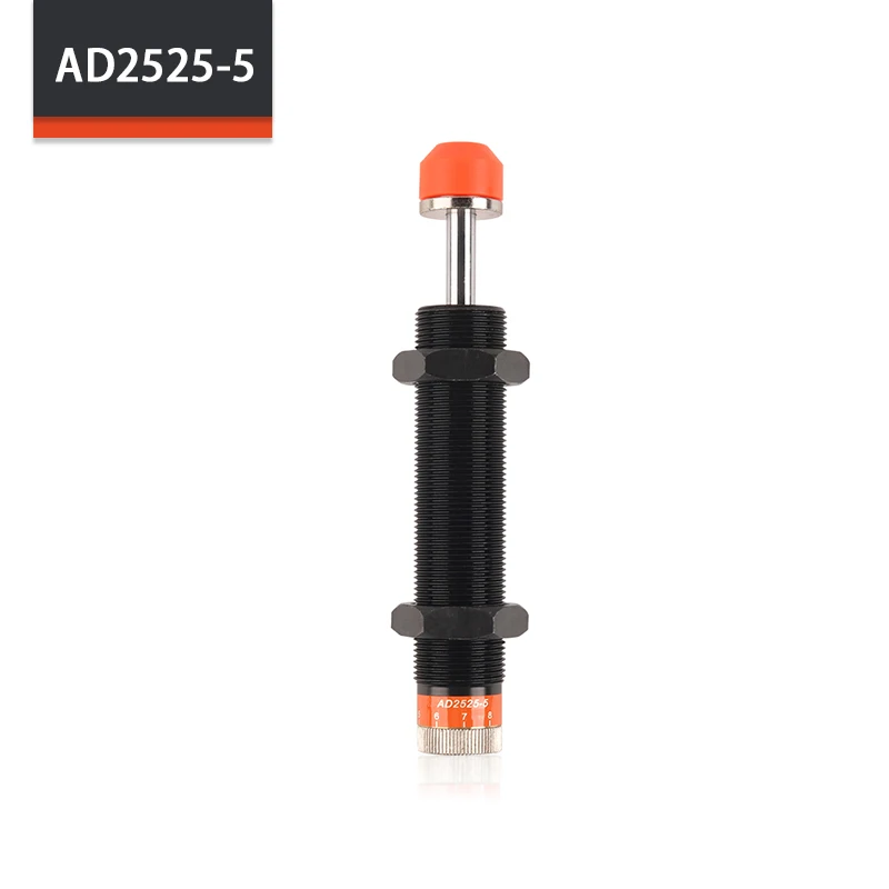 

AD Series AD2525-5 Pneumatic Shock Absorber Air Cylinder Spring Damper Oil Adjustable Pressure Hydraulic Buffer