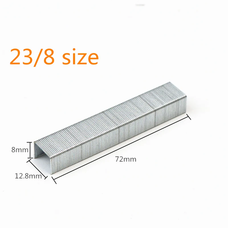 1000Pcs Heavy Duty Thick Layer Staples for Big Stapler staple nails set