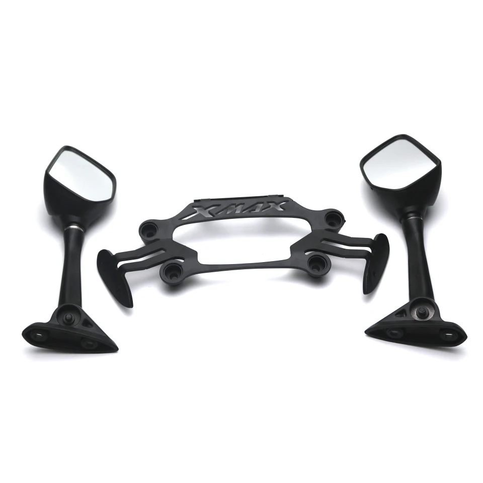 1 Set Передняя подставка для мотоцикла, держатель смартфона для Yamaha XMAX X-MAX 250 300-, Кронштейн для мобильного телефона, gps кронштейн для зеркала - Цвет: 1 Set