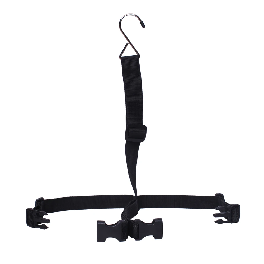 Fishing Wader Boot Hanger Adjustable Strap for Storage Drying Wader Rack Belt Hanger Nylon Ribbon Hanging Shoes Hook Holder