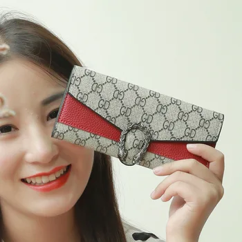 

2020New Multiple Card Slots Clutch Leather Bag Panel Clutch BagPUWallet Long Multi-Function Women's Wallet