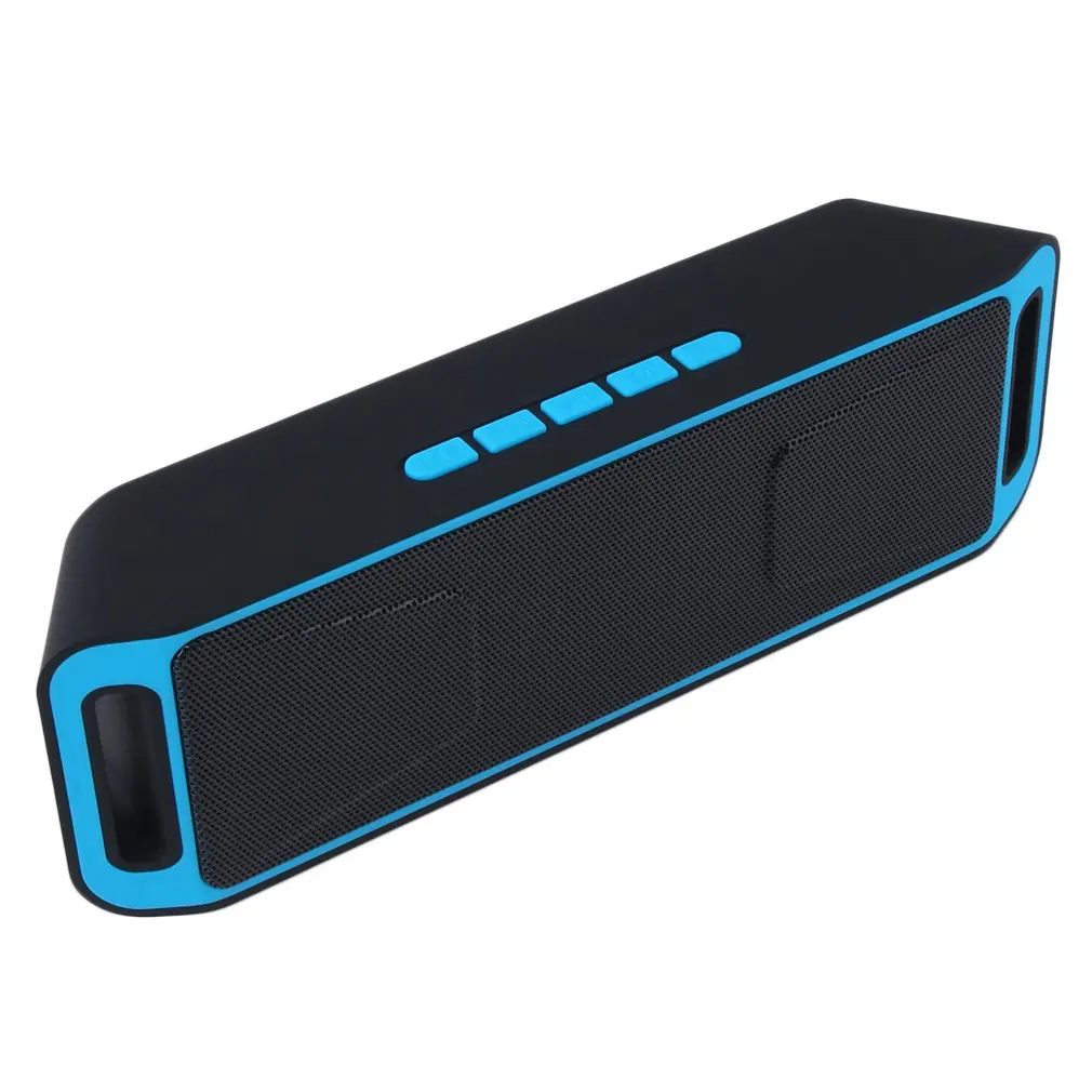 

Portable Wireless Bluetooth Speaker Hand-free Heavy Bass FM Radio For Smart Phone Tablets Built in 1800mAh Battery