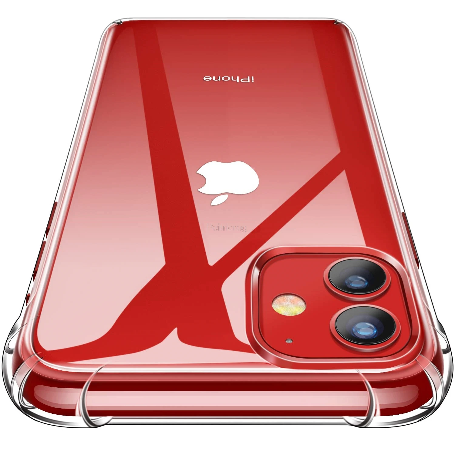 Противоударный прозрачный силиконовый чехол для телефона iPhone X XS XR 11 Pro Max 8 7 6 6S Plus