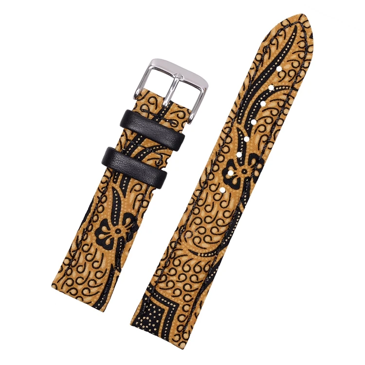 Cloth Yellow EACHE новейшие шерстяные часы из натуральной кожи 18 мм 20 мм 22 мм - Цвет ремешка: Cloth Yellow