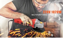 220V 1020W Multifuncional Ângulo Moedor de Ferramenta de Poder