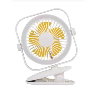 

Battery Operated Stroller Fan, Portable Clip on Mini Desk Fan , USB Powered Clip Fan for Baby Stroller Outdoor Travel