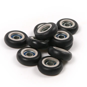 

10pcs Miniature Metal Shield Pulley Wheels Roller 695ZZ 5x23x7.5mm Ball Bearings