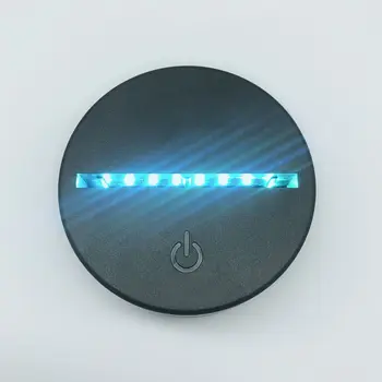 

3D Night Lamp Colorful Night Light USB Charging Base Acrylic Lamp Touch Base