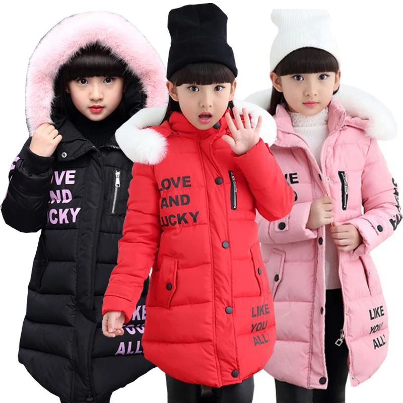 Veste d'hiver rembourrée en coton pour filles | Manteau chaud pour enfants, vêtements mode pour enfants de 4-10 ans