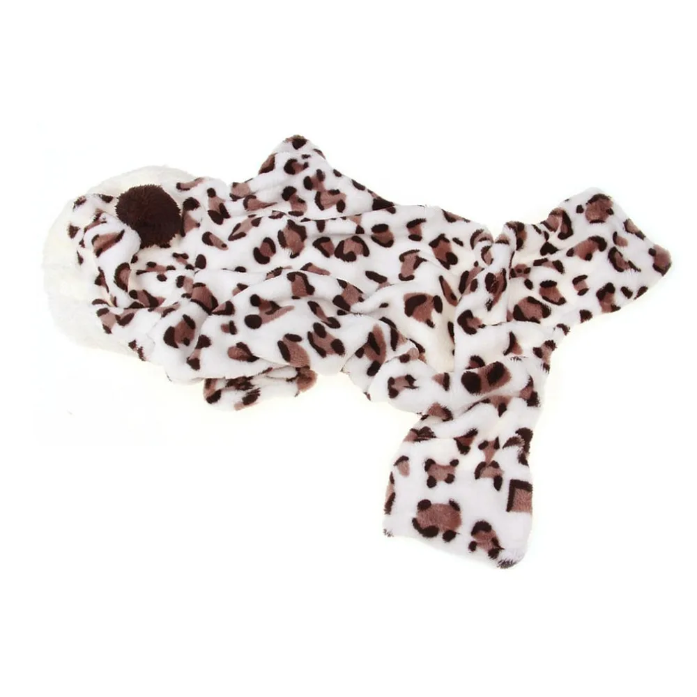 Leopard Printing Warm Pet clothes cotton puppy dogs coat winter jacket For Teddy Chihuahua Four Legs Animals Clothes sweatshirt