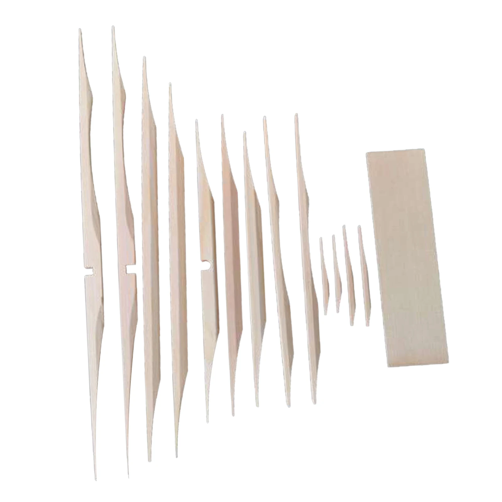 Spruce Brace Wood Kit for Acoustic Guitar Luthier DIY Accessory Parts